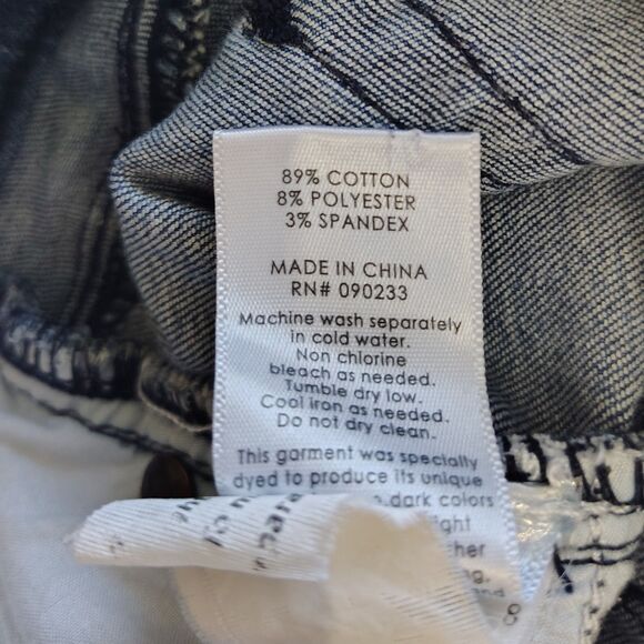 PACSUN High Rise Ankle 25 Juniors Girls Women's Distressed Stretch Jegging Jeans - Picture 5 of 5